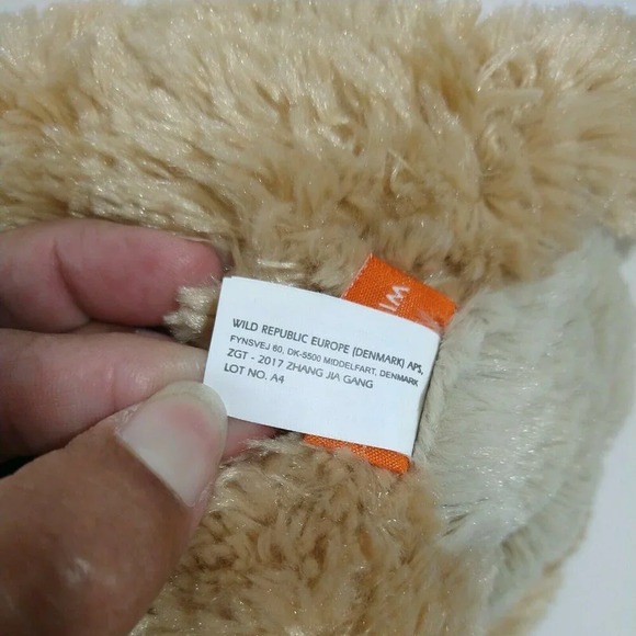 Wild Republic Lion Cub Wild Cat Plush Stuffed Animal Realistic Tan Brown 11 inch - Picture 10 of 10